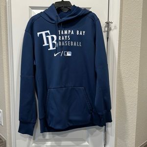Tampa Bay Rays hoodie. Nike Dri-Fit. Size Large